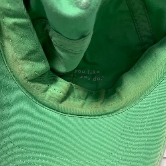 Green Life is Good Heart Baseball Hat - Picture 6 of 7